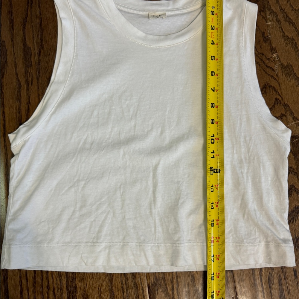 ARITZIA Wilfred Free Weekend 100% Cotton Tank Top - Picture 7 of 10